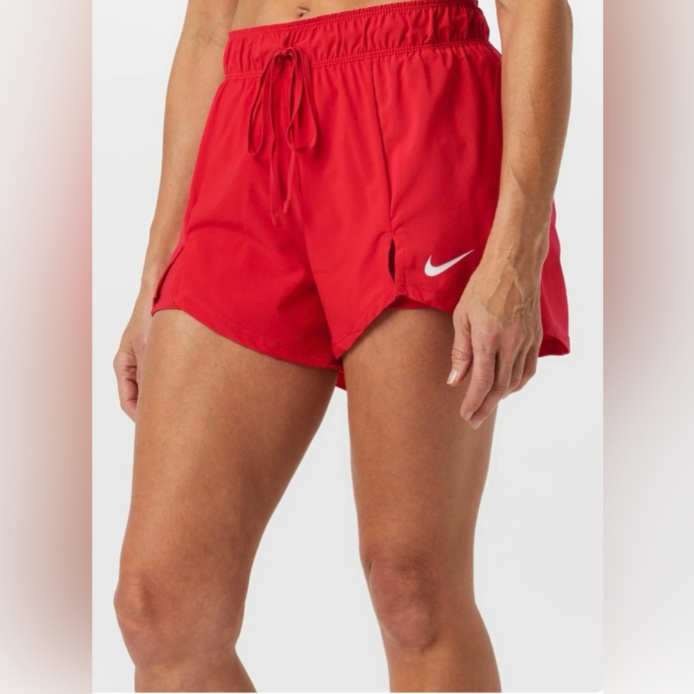 Nike Women's Team 2-in-1 Short Red Athletic Size S (more sizes available) NWT